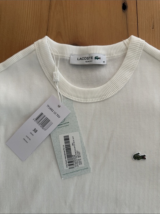 Lacoste Tops - Lacoste  Long-Sleeve Crewneck Top NWT